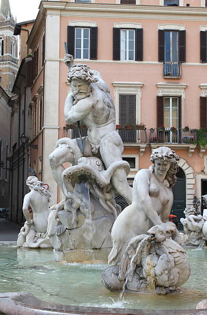 istock Fountain of Neptune in Navona Square 178429491