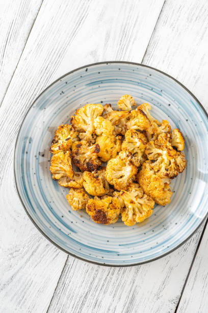 istock Garlic parmesan roasted cauliflower 1784301052