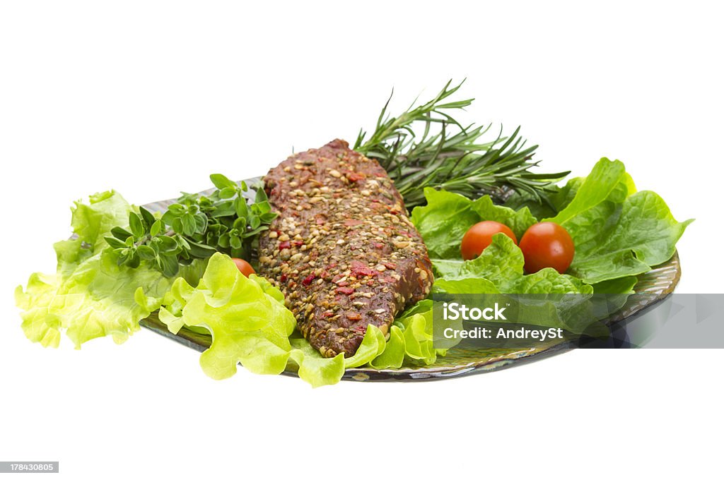 Carne de res ahumado - Foto de stock de Alimento libre de derechos