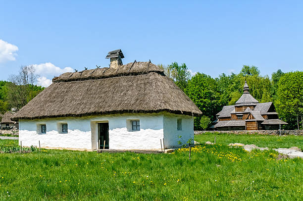 istock Typical ukrainian antique house 178431011