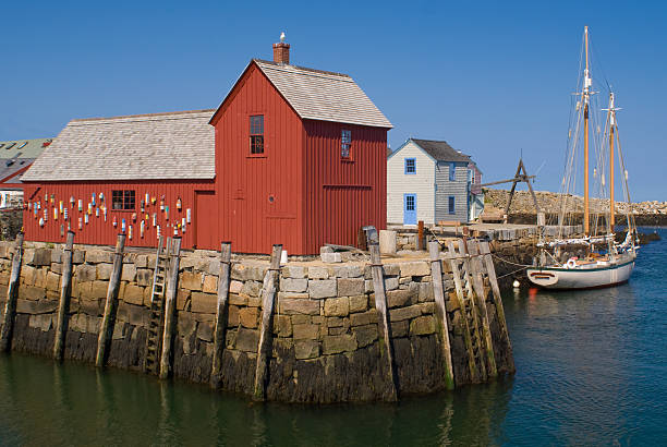 istock Sailboat in Rockport, Massachusetts 178431477