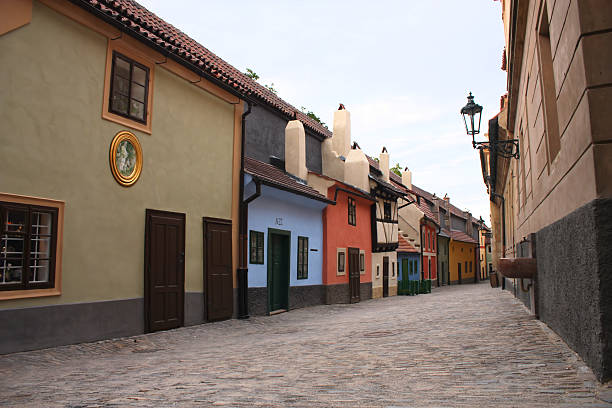 istock Golden lane in Prague 178431705