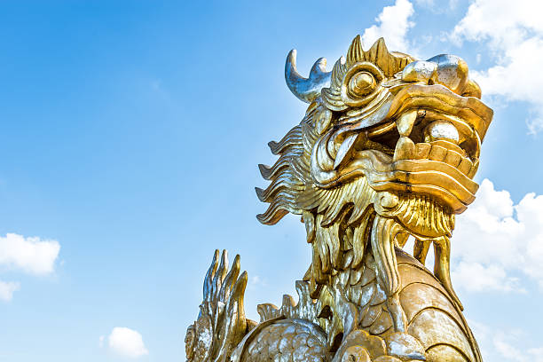 Chinese Dragon Statue