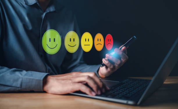 istock satisfaction, check, choice, mark, survey, consumer, smiley, evaluate, choose, feedback. smile mark. 1784323383