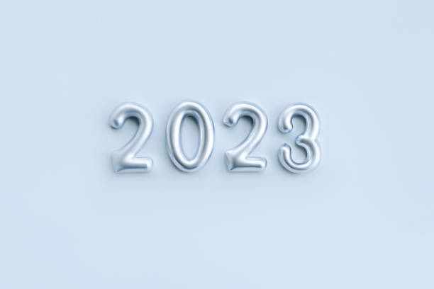 istock 2023 New Year festive blue minimalistic background 1784326241