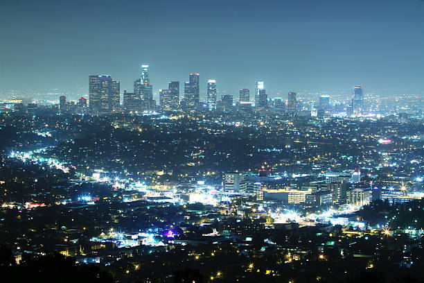 istock Los Angeles at night 178432660