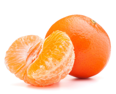 tangerine o mandarín frutas photo