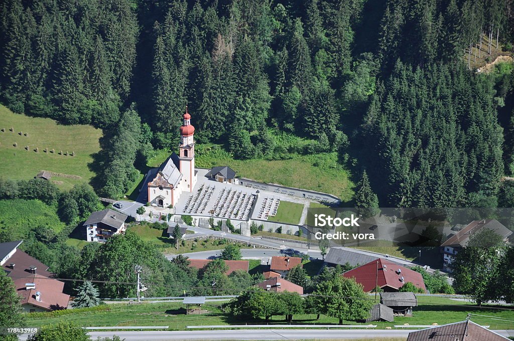 教会で Sellrain 、オーストリア - Sellrainのロイヤリティフリーストックフォト