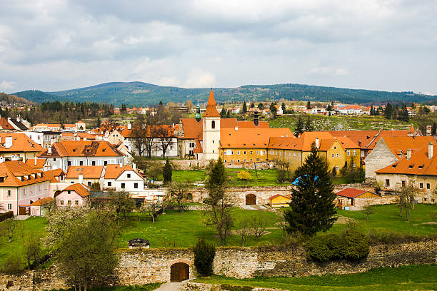 istock view of Cesky Krumlov in spring. Czech republic 178434233