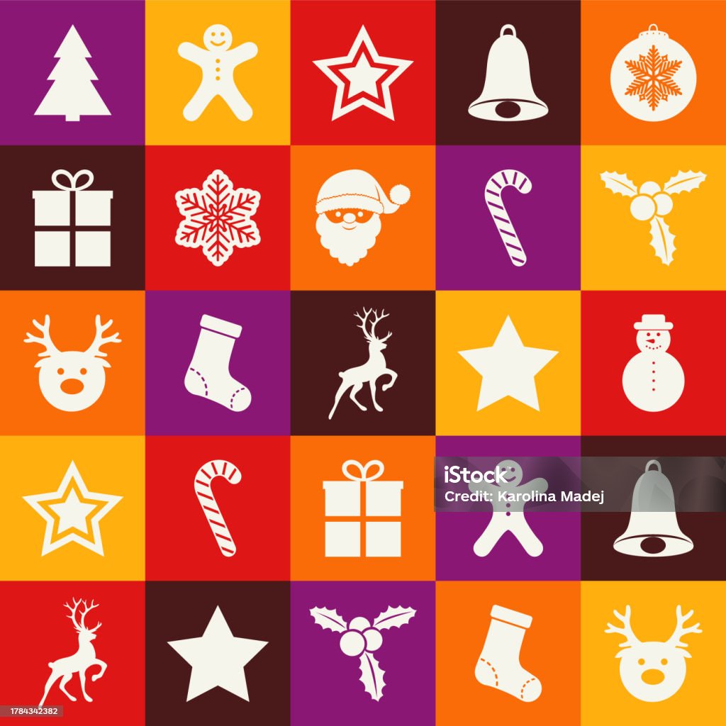 Abstract Christmas Pattern Abstract Christmas Pattern Design Of A Wrapping Paper Wallpaper Textile ...