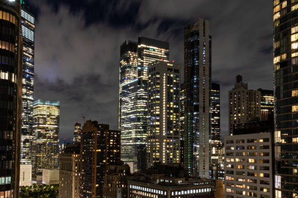 istock Downtown New York City at Night 1784342912