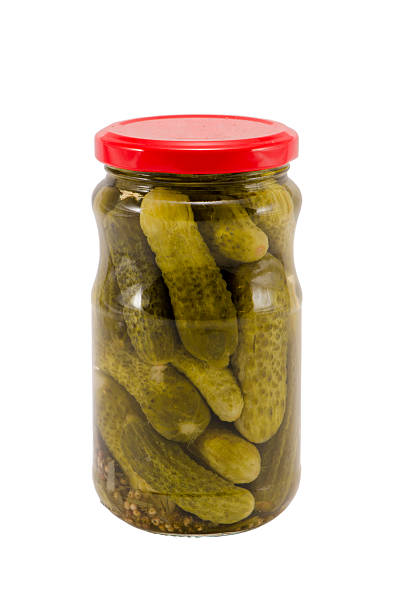 istock natural food resource cucumbers canned glass pots 178434775