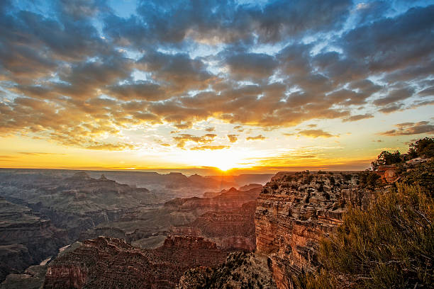 istock Famous Grand Canyon at sunrise 178436928
