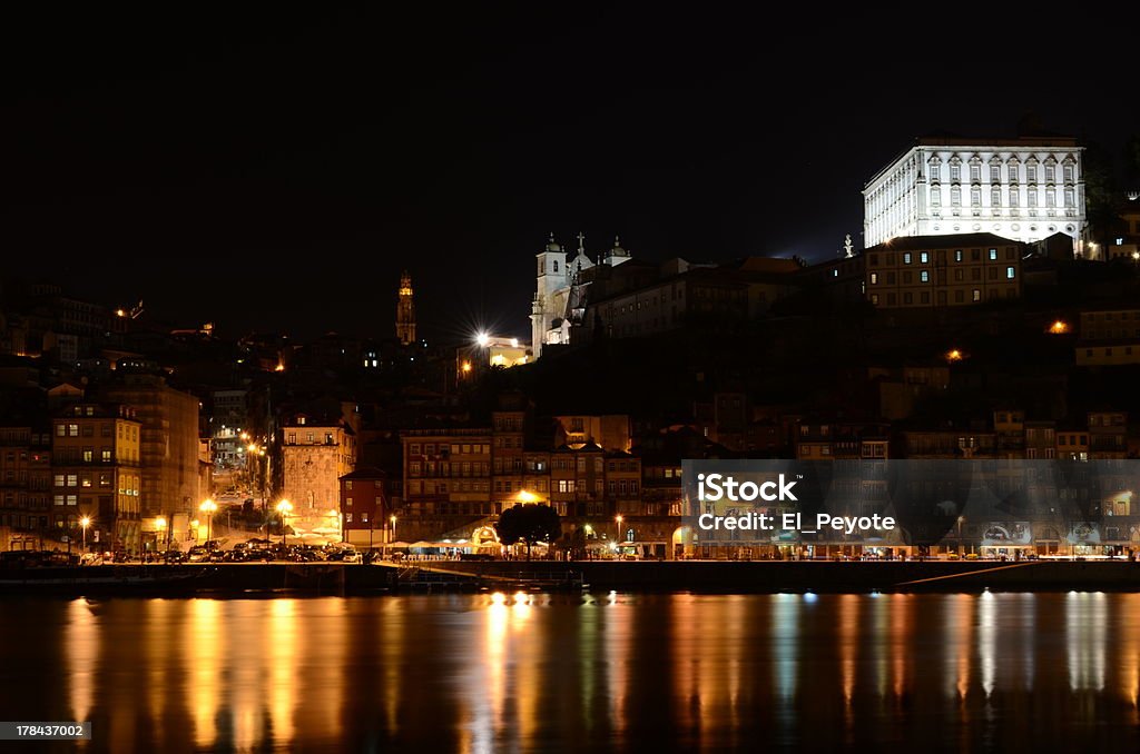 Порто ночью, Португалия - Стоковые фото Без людей роялти-фри