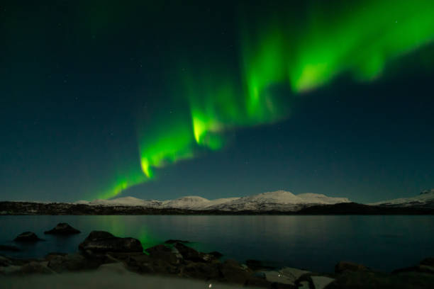 istock Green aurora in Kiruna, Sweden 1784375162