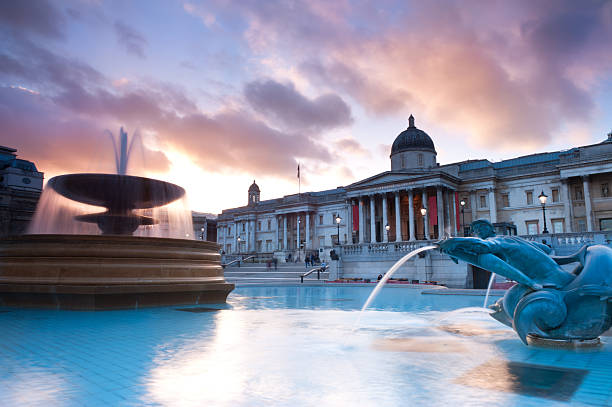 istock Trafalgar Square in the evening 178437605