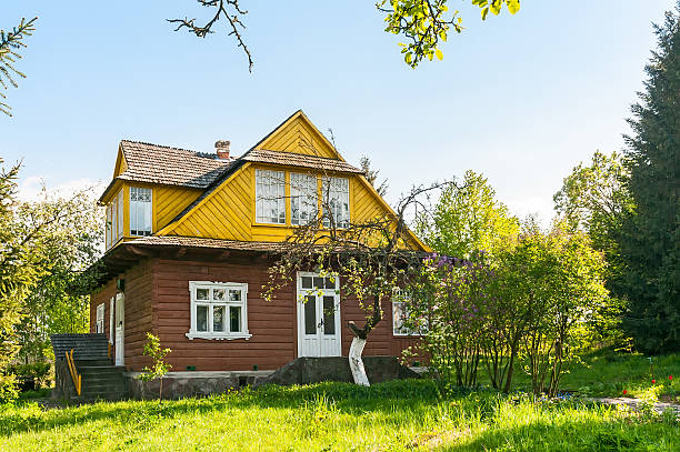 istock Typical ukrainian antique house 178437813