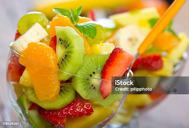 Mixed Fruit Salad Stock Photo - Download Image Now - Fruit, Fruit Salad, Orange - Fruit
