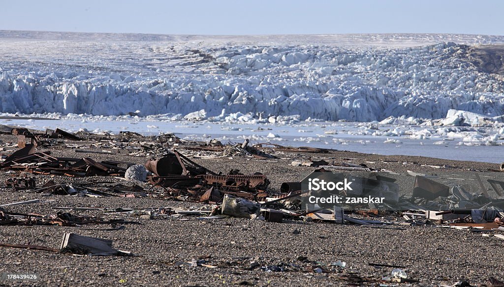 Verschmutzung in der Arktis - Lizenzfrei Achtlos Stock-Foto