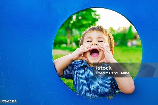 Little Boy Stock Photo - Download Image Now - Child, Playground, Preschool