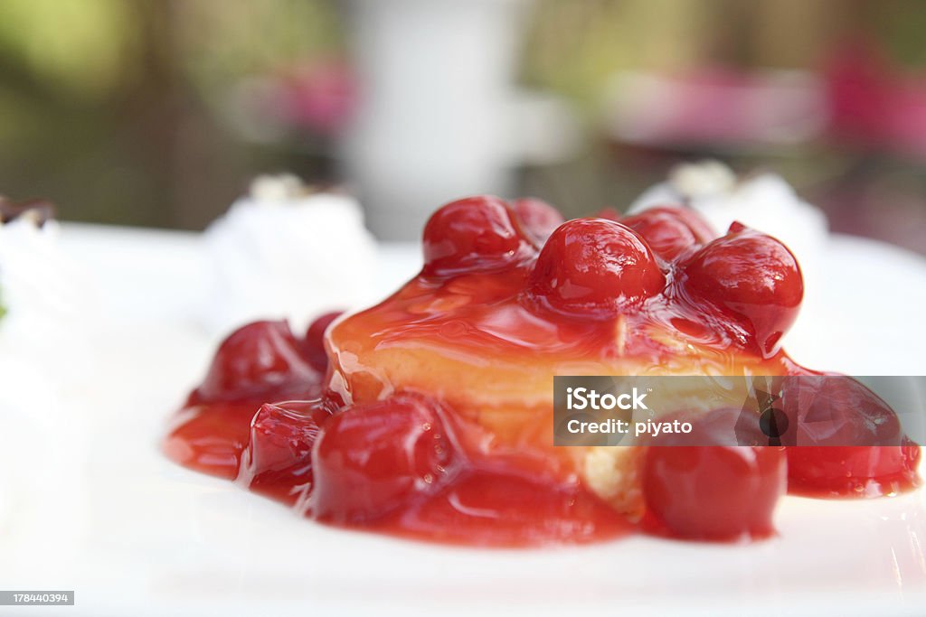 cherry cheese cake cherry cheese cakecherry cheese cake Backgrounds Stock Photo