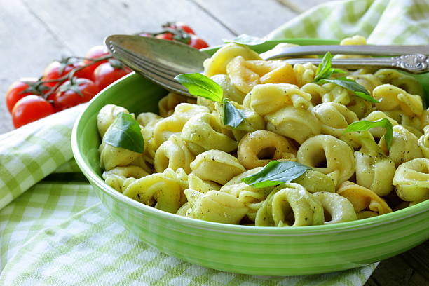 istock Italian tortellini with basil and olive oil 178440426