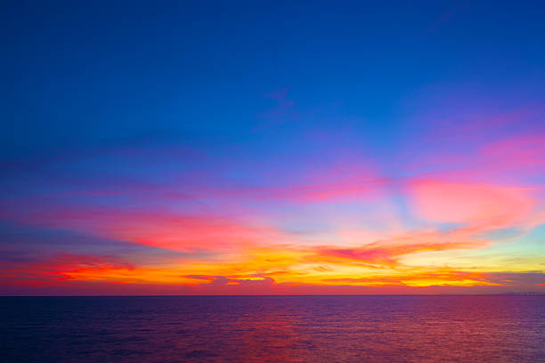 istock beautiful sunset in the tropical sea at summer time 178441120