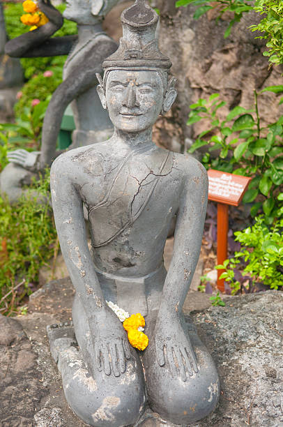istock Statue in Wat Pho  Bangkok of Thailand. 178441771