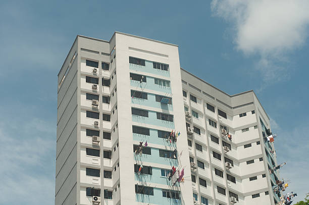 istock Flats apartments of Housing Development Board (HDB) Singapore 178443588