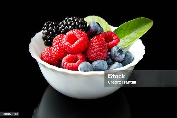 Fresh Berries Stock Photo - Download Image Now - Berry Fruit, Black Color, Blackberry - Fruit