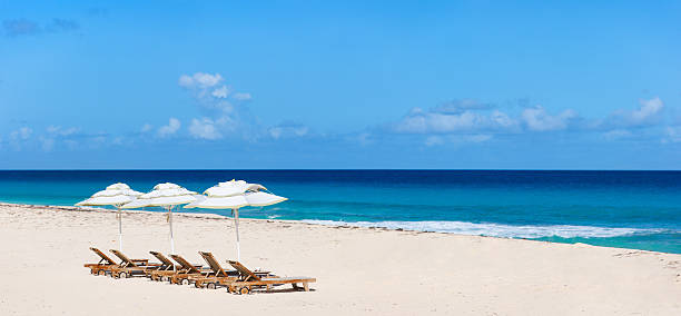 istock Panorama of a beautiful Caribbean beach 178444060