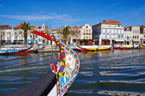 Aveiro gondola in Portugal