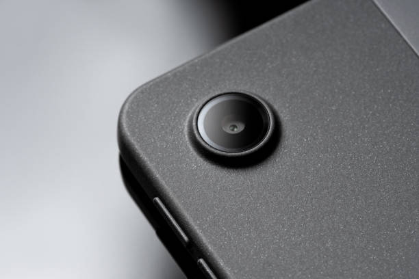 istock Close-up view of the camera on the tablet computer 1784443018