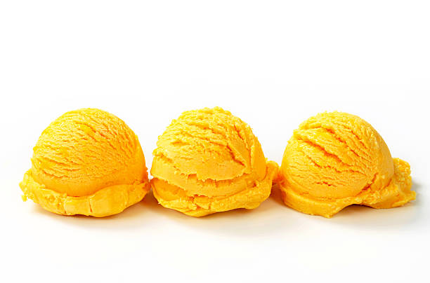 istock Scoops of yellow ice cream 178444592