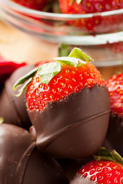 istock Gourmet Chocolate Covered Strawberries 178445297