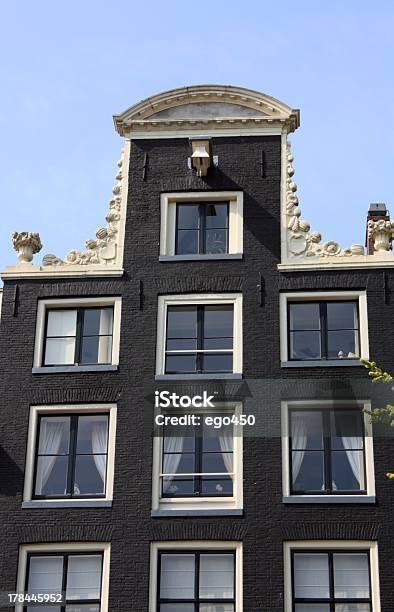 Amesterdão Canal Casa - Fotografias de stock e mais imagens de Amesterdão - Amesterdão, Ao Ar Livre, Arquitetura