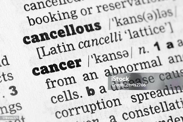 Cancro Definizione Del Dizionario - Fotografie stock e altre immagini di Cancro - Tumore - Cancro - Tumore, Carta, Cercare