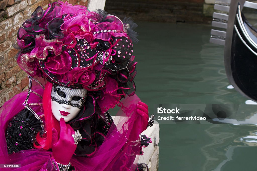 Carnaval de Veneza-Itália - Royalty-free Bobo da Corte Foto de stock