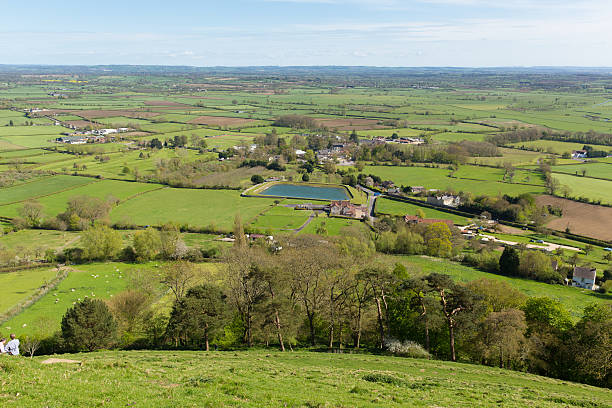 istock View from Glastonbury Tor Somerset England 178448998