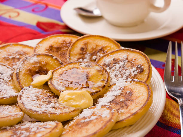 istock Pancakes with butter and caster sugar 178449076