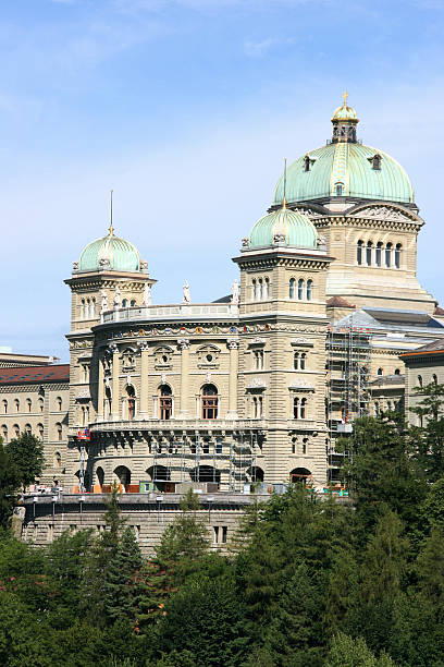 parlamento suizo - berne swiss culture parliament building switzerland fotografías e imágenes de stock