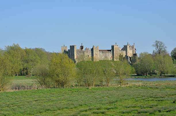 istock Framlinghan  Castle in rural landscape 178450286