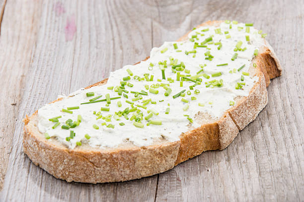 istock Creme Cheese on a slice of Bread 178450520