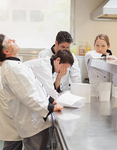 Chef Stressing 870+ Restaurant Kitchen Stress Stock Photos, Pictures & Royalty-Free ...
