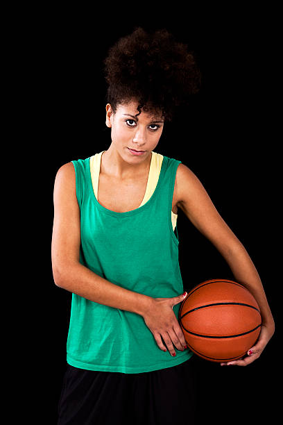 istock Woman with basketball 178451891