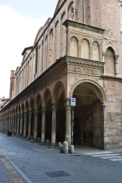 Bologna A typical archways in Bologna, Italy porticus stock pictures, royalty-free photos & images