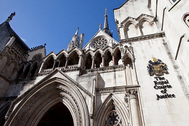 The Royal Courts of Justice in London The Royal Courts of Justice in London. royal courts of justice stock pictures, royalty-free photos & images