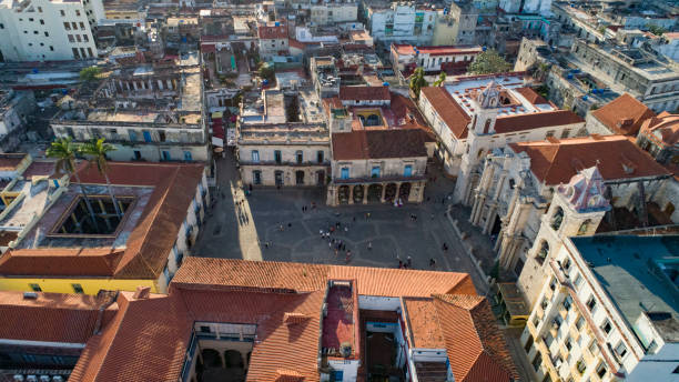 istock Havana Cathedral Square aerial photo 1784530366