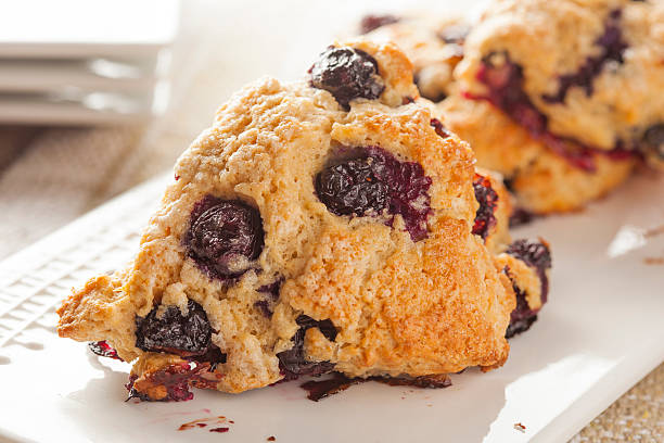 istock Fresh Homemade Blueberry Breakfast Scones 178453163