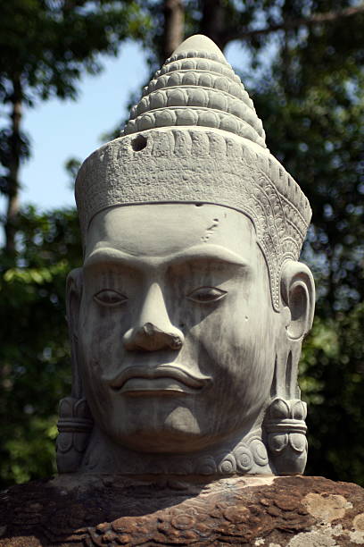 istock Giant face at Bayon Temple, Angkor Wat, Cambodia 178454039